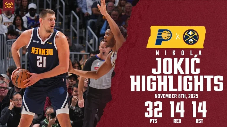 Nikola Jokić SIXTH Triple-Double Game Highlights vs. IND