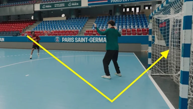Jayden Daniels Learns Handball from an Olympian!