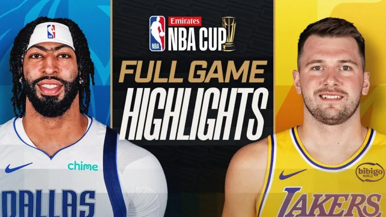 MAVERICKS at LAKERS EMIRATES NBA CUP FULL GAME HIGHLIGHTS November 28, 2025
