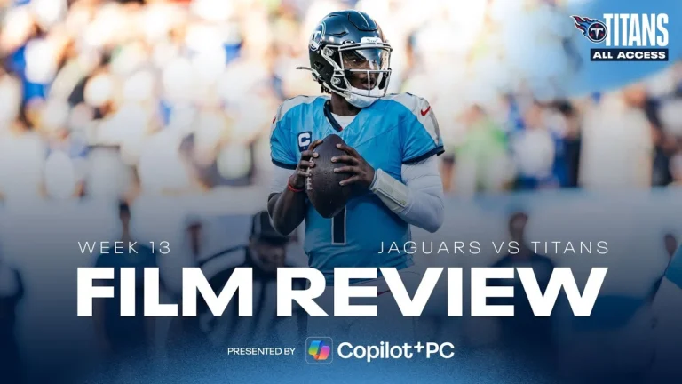 Cam Ward x2 Titans Touchdowns Film Review presented by Copilot PC