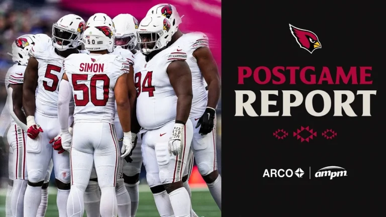 Cardinals Fall to Seahawks in Week 10 Postgame Report