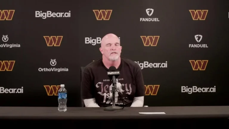LIVE: HC Dan Quinn Speaks to the Media Before Practice Washington Commanders