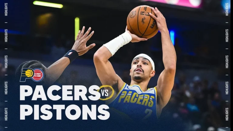 Indiana Pacers Highlights vs. Detroit Pistons November 24, 2025