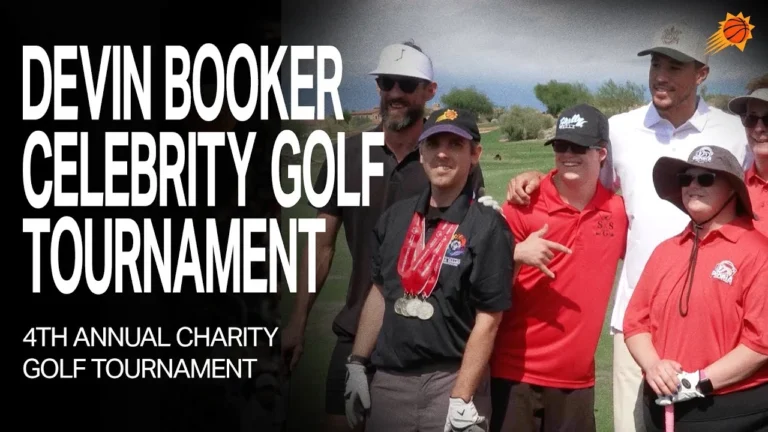 The 4th Annual Devin Booker Charity Golf Tournament Phoenix Suns
