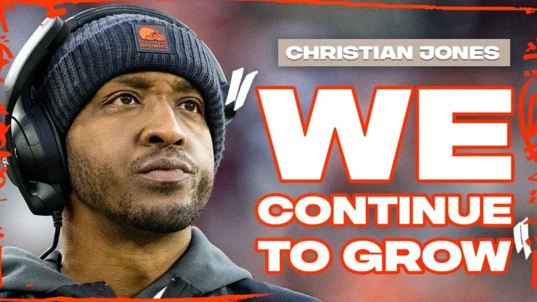 Christian Jones Press Conference: We continue to grow