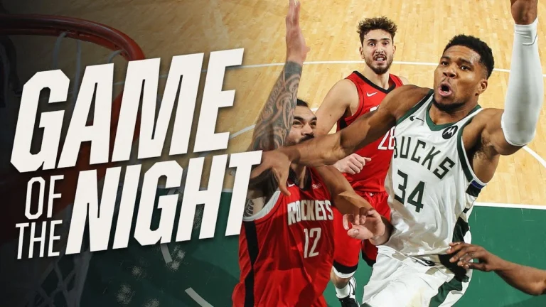 GAME OF THE NIGHT: ROCKETS at BUCKS November 9, 2025
