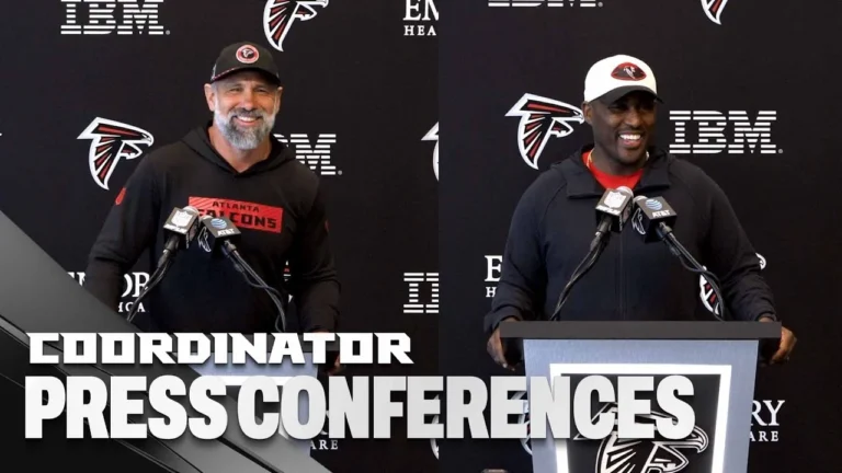 Marquice Williams & Jeff Ulbrich on Atlanta Falcons vs Indianapolis Colts Press Conference