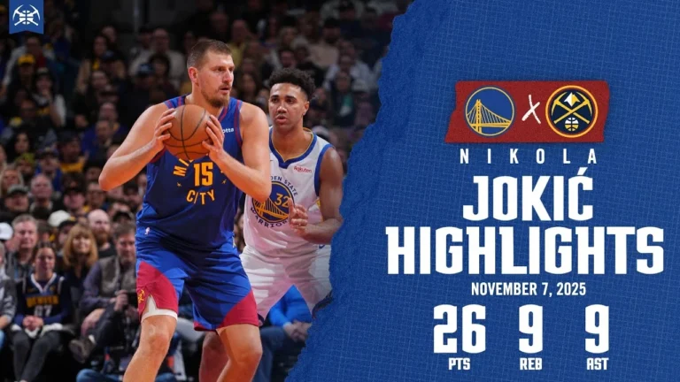 Nikola Jokić 26-Point Game Game Highlights vs. GSW