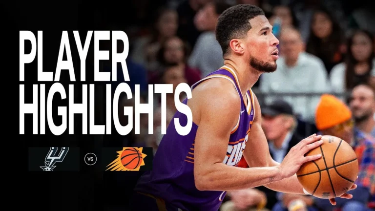 Devin Booker gets back on track with 24 points & 7 assists to help lift the Phoenix Suns over Spurs