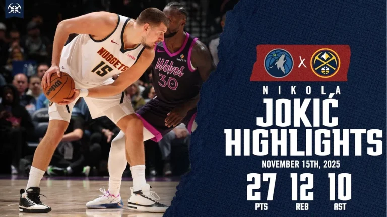 Nikola Jokić Triple-Double Highlights vs. MIN