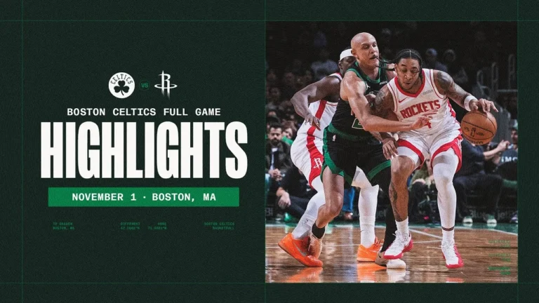 Boston Celtics fall 128-101 to Houston Rockets at TD Garden Extended Highlights