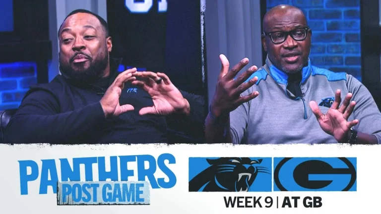 Panthers at Packers Week 9 Reaction Postgame Show Carolina Panthers
