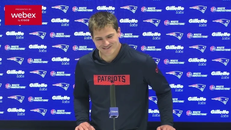 Drake Maye: We’ve Got to Bring it Every Week. Patriots Press Conference