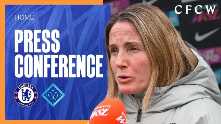 BOMPASTOR Press Conference WSL GW7 Chelsea Women vs London City Lionesses 31 10 25 CFCW