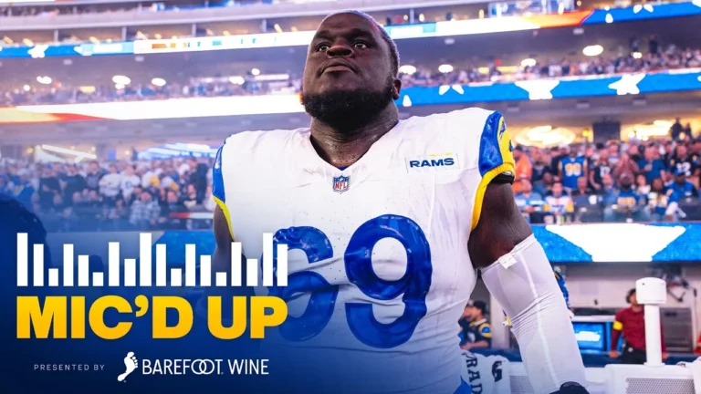 Hype Man Kevin Dotson Mic’d Up For Rams’ Week 12 Win Over The Buccaneers