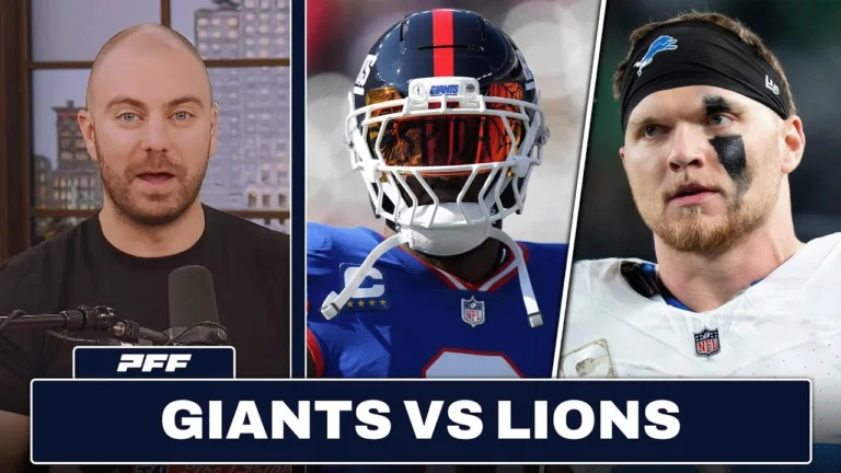 New York Giants vs. Detroit Lions Preview & Prediction PFF