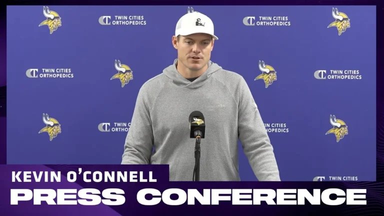 Kevin O’Connell on Loss to Ravens, Penalty Issues, Jalen Nailor’s Big Game, Injury Updates & More