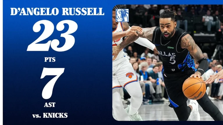 D’Angelo Russell (23 PTS 7 AST 5 REB) vs. New York Knicks November 19, 2025