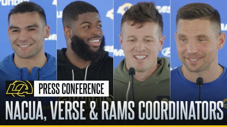 Puka Nacua & Jared Verse Talk Cooper Kupp Reunion Mike LaFleur & Chris Shula On Rams-Seahawks Game