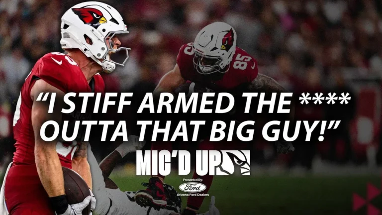 Trey McBride AGGGHHHHH Mic’d Up AZ Cardinals