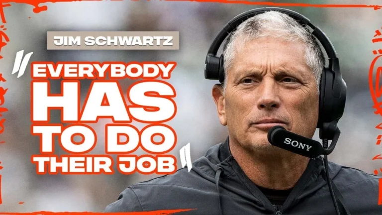 Jim Schwartz Press Conference: Everybody has to do their job