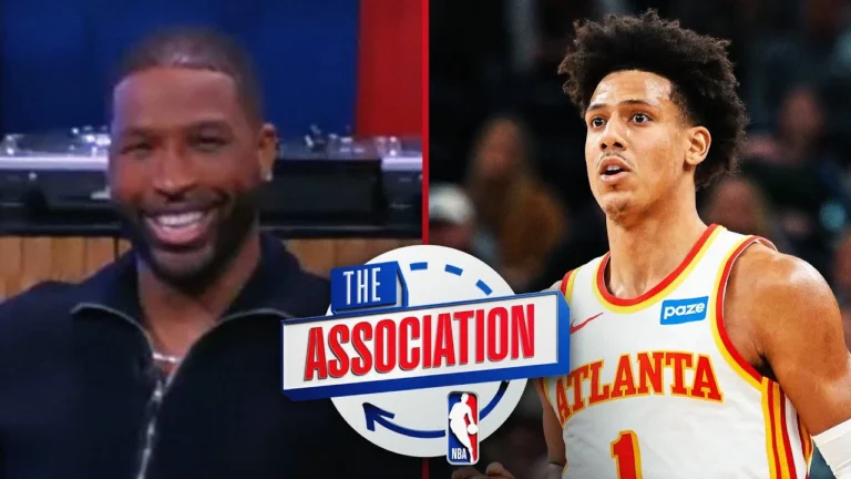 Tristan Thompson & David Fizdale Talk Jalen Johnson’s Historic Statline The Association
