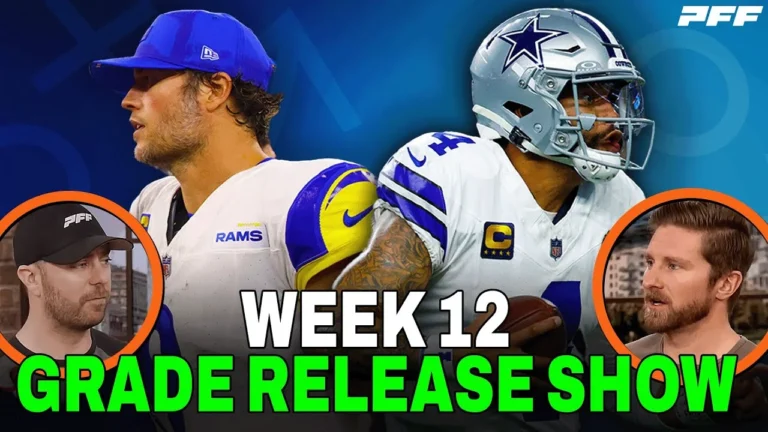 2025 NFL Week 12 Review & Grade Release Show PFF NFL Show