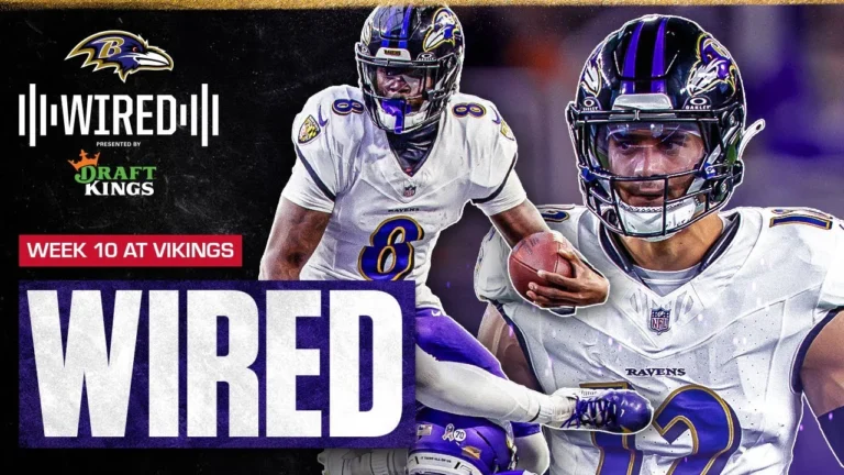 Alohi Gilman, Lamar Jackson, Ravens Thrown Into the Noise Ravens Wired