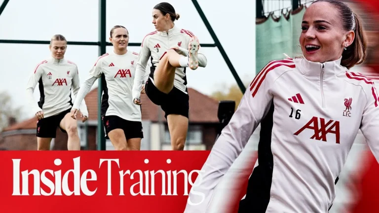Inside Training: Behind the scenes at Melwood! Liverpool FC Women Prepare for Spurs in WSL