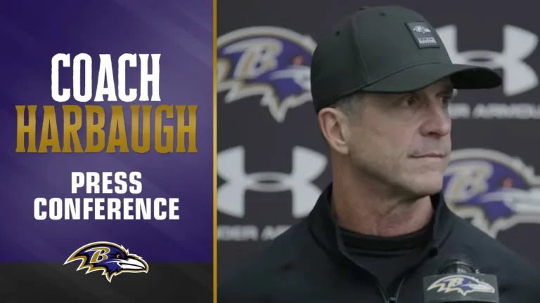 John Harbaugh on Why He’s Thankful for This Year’s Team Baltimore Ravens