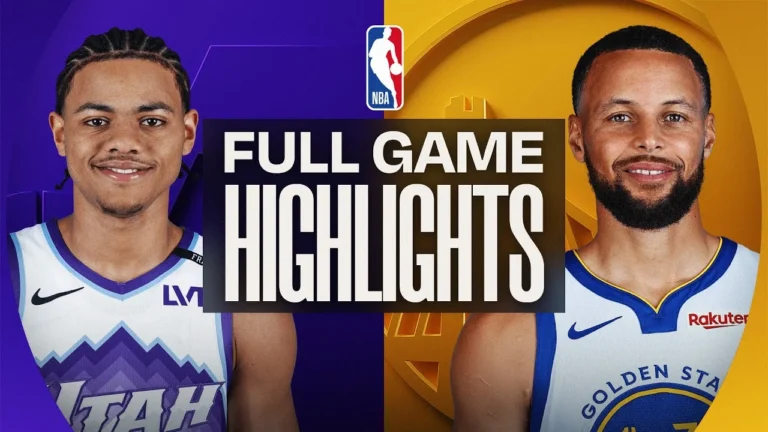JAZZ at WARRIORS FULL GAME HIGHLIGHTS November 24, 2025