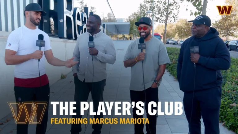 Commanders’ Marcus Mariota: ‘When We’re at Our Best, Nothing Can Stop Us’ The Player’s Club