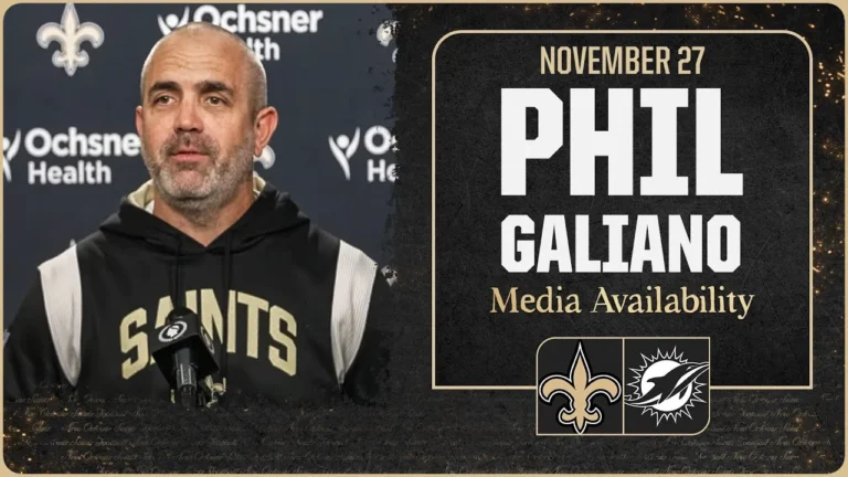 Phil Galiano talks Saints kicking competition New Orleans Saints