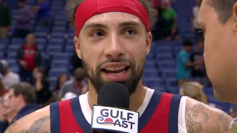 Jose Alvarado on-court interview Pelicans-Hornets Postgame 11 4 25