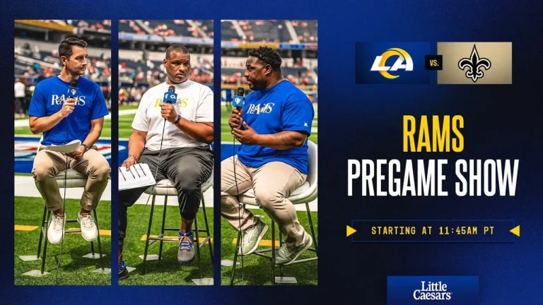 LIVE: Rams-Saints Pregame Show – Players To Watch, Game Predictions & More