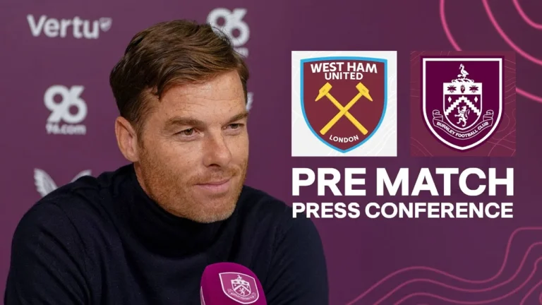 Scott Parker’s Pre-Match Media Ahead Of West Ham Clash PRESS West Ham United v Burnley