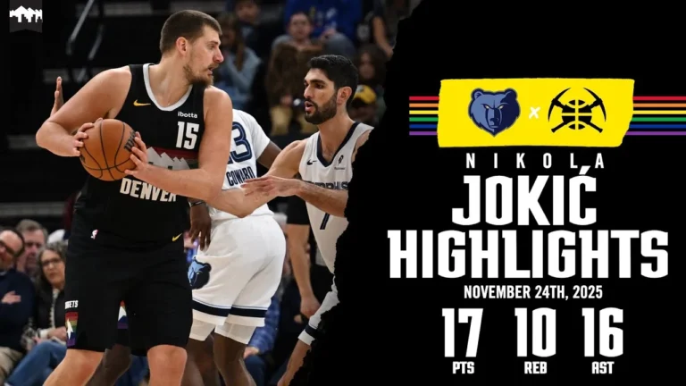 Nikola Jokić 10TH Triple-Double Highlights vs. MEM