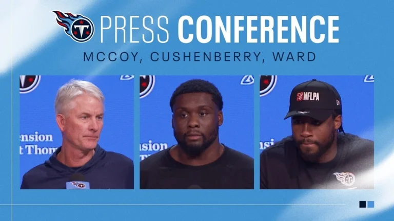 It Comes Down to Focus and Discipline Press Conference