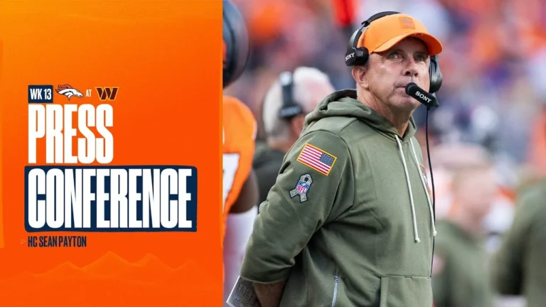HC Sean Payton after Broncos bye: We are in a position to compete for seeding