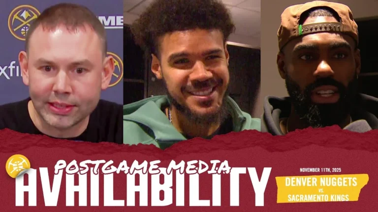 ALL Denver Nuggets Postgame Media vs. SAC