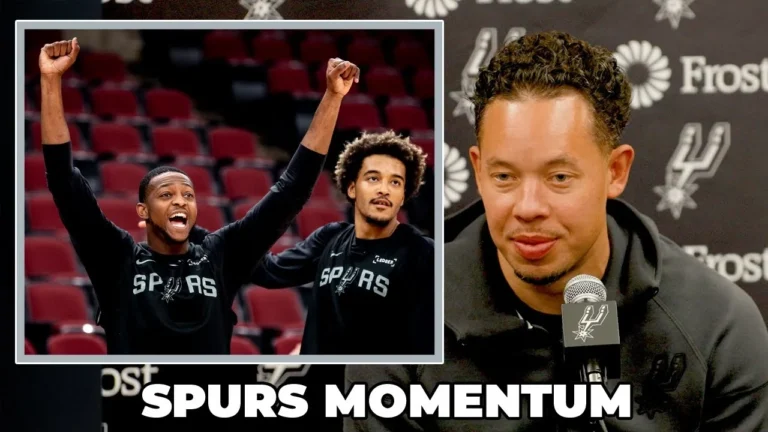 Mitch Johnson on Spurs Momentum Heading Into Chicago