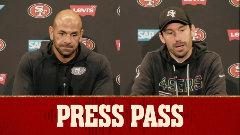 Saleh, Kubiak Highlight Player Development and Game-Plan Focus 49ers