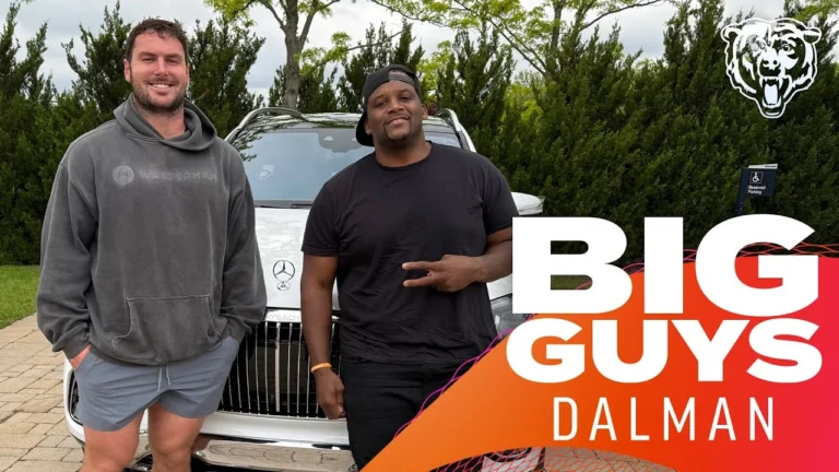 Big Guys in a Benz: Drew Dalman Chicago Bears