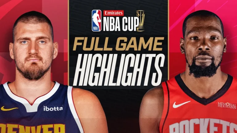 NUGGETS at ROCKETS EMIRATES NBA CUP FULL GAME HIGHLIGHTS November 21, 2025