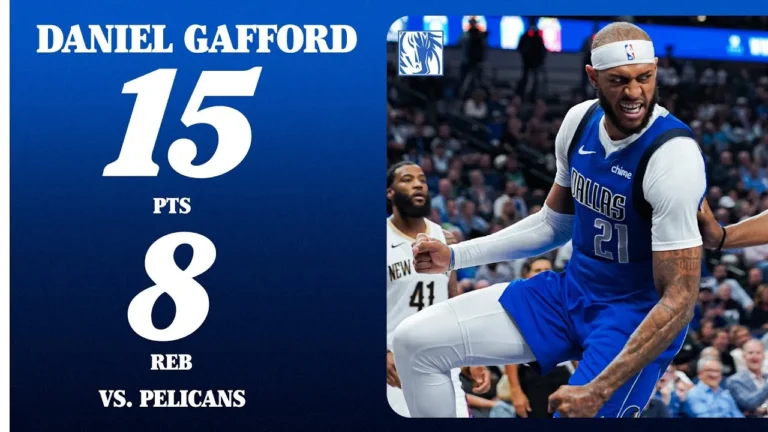 Daniel Gafford (15 PTS 8 REB) vs. New Orleans Pelicans November 5, 2025