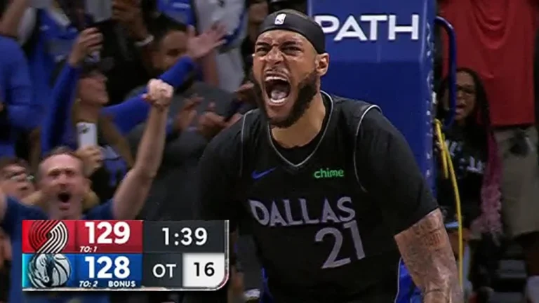 WILD OT ENDING Mavericks vs Trail Blazers November 17, 2025