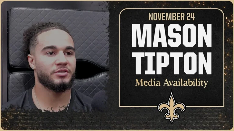 Mason Tipton on 75 yard kick return New Orleans Saints