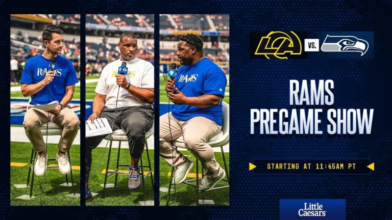 LIVE: Rams-Seahawks Pregame Show – Players To Watch, Game Predictions & More