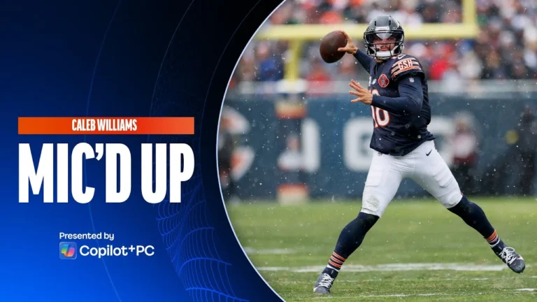 Caleb Williams Mic’d Up Chicago Bears