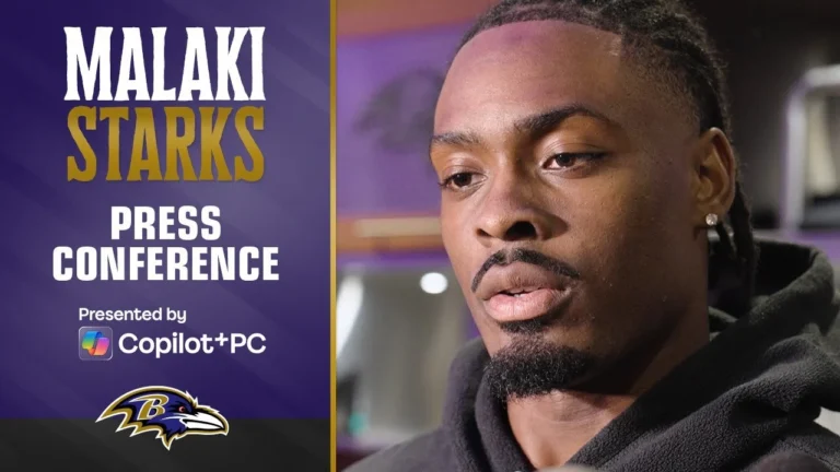 Malaki Starks: ‘Kyle Hamilton Is Just Different’ Baltimore Ravens